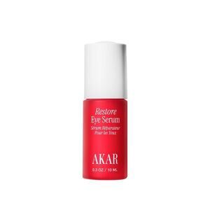 AKAR Skin Restore Eye Serum 0.3 oz 10 mL Hydrate De-Puff Dark Circles Clean